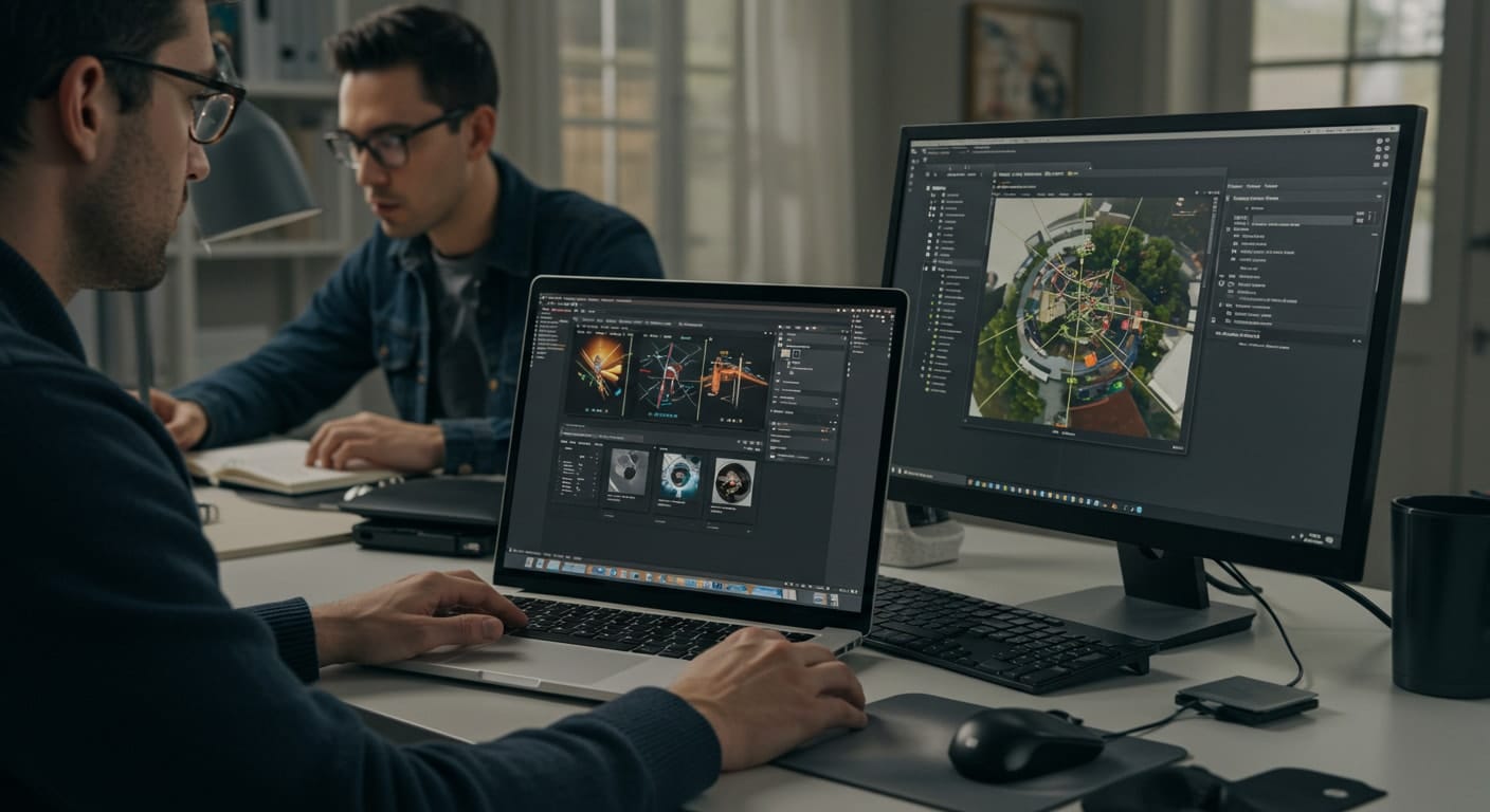 Developers testing applications across operating systems using VMware Fusion vs Workstation for virtualization.